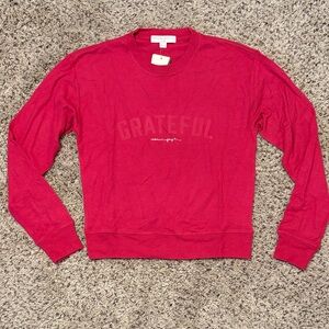 Evereve Pink Long Sleeve Tee